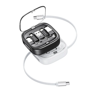 VFAN صندوق تخزين متعدد الوظائف 8 في 1 بتصميم تلسكوبي – تصميم موفر للمساحة