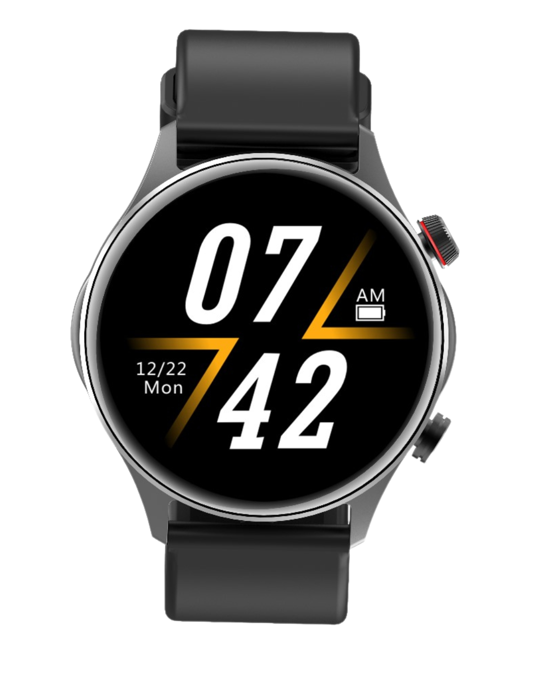 Levore NOVA Smart Watch (Model LWS424) with water-resistant technology, durable metal bezel, and heart rate monitoring.