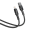 Levore LC7211 1-meter USB-A to Lightning braided cable with 3A fast charging and aluminum alloy connectors.